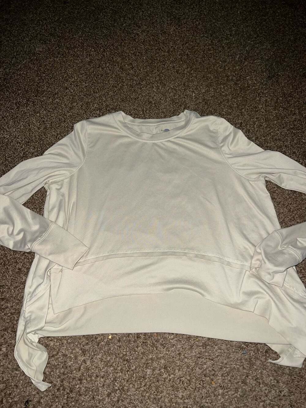 Body & Sol Women's Long Sleeve Flowy Workout Yoga Top